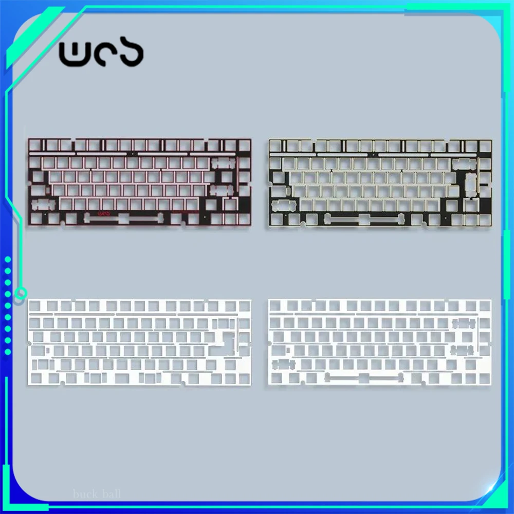 WOB Rainy75 FR4 Mechanical Keyboard Locating Plate Gaming Multiple layouts Locating Plate Custom Pc Gamer Accessories Office