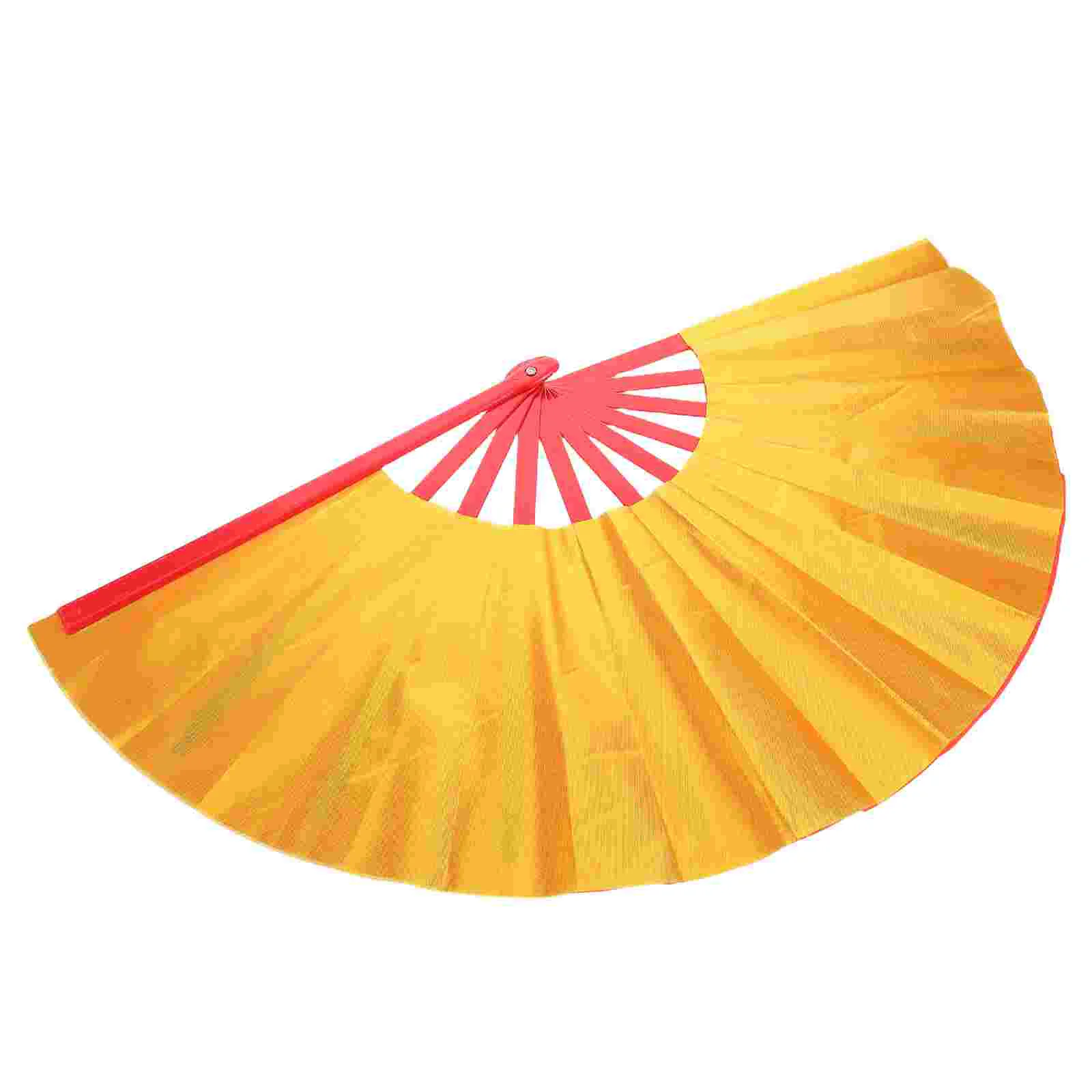 Children's Tai Chi Hand Fan Foldable Performance Fan Chinese Style Kung Fu Fan Decorative Festival and Holiday Sports Dancing Fa