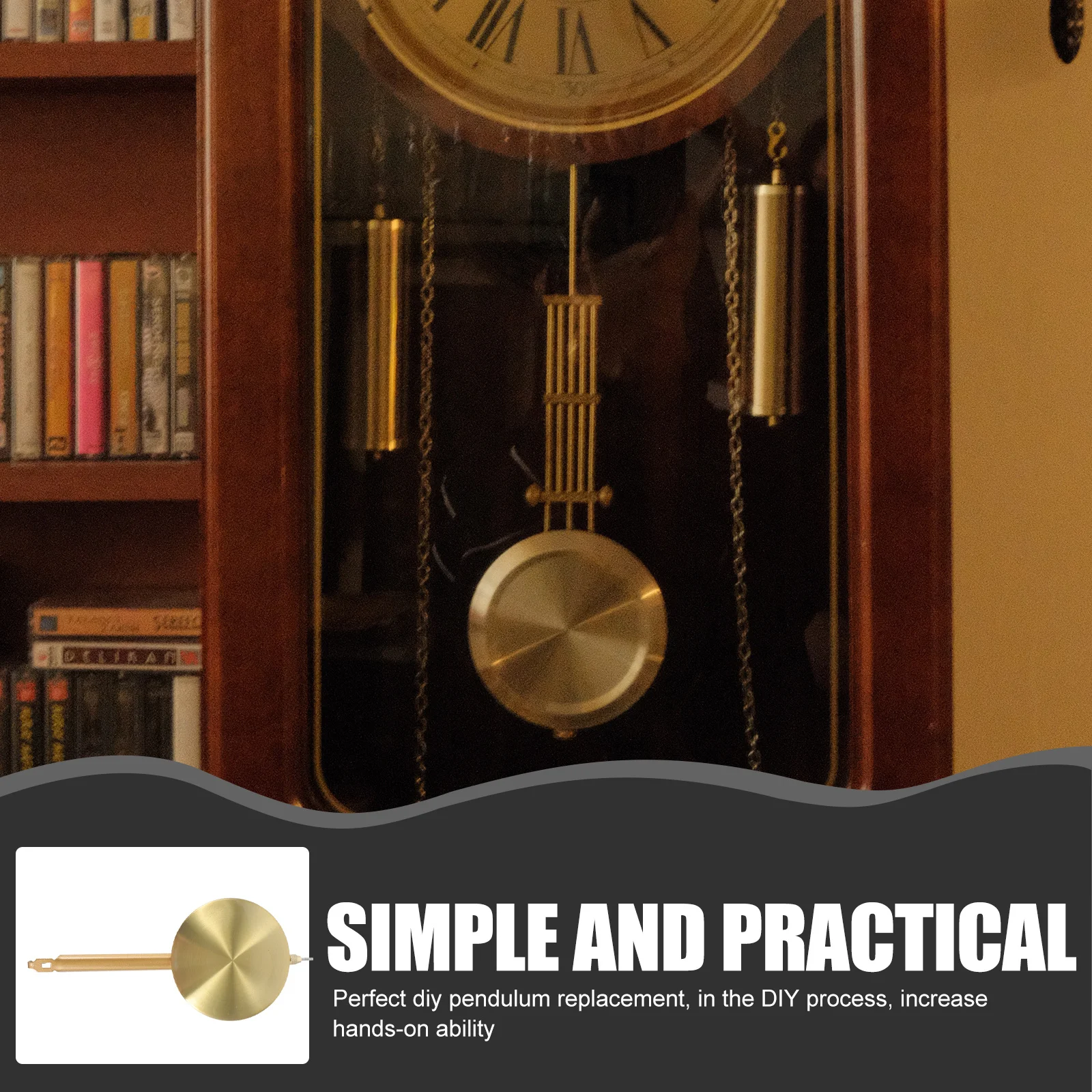 

Metal Pendulum Replacement For Wall Diy Clock Movement Part Repair Supply Wall Clock Accessories Pendulum Parts