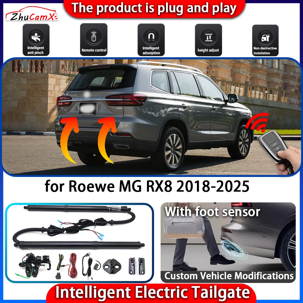 

ZhuCamX Smart Powered Tailgate System for Roewe MG RX8 2018-2025 Automatic Intelligent Electric Trunk Lift Control Kit