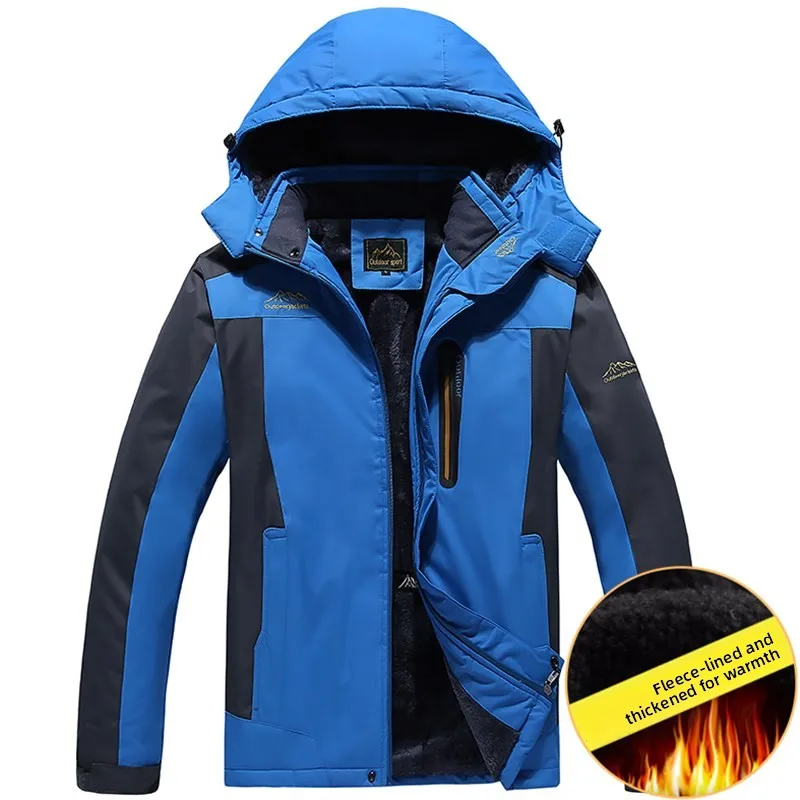 

Thiened down Cotton Jaet Men's Winter Coat Warm Casual Sle for Middle-Aged And ly up Faionable Ci Sle