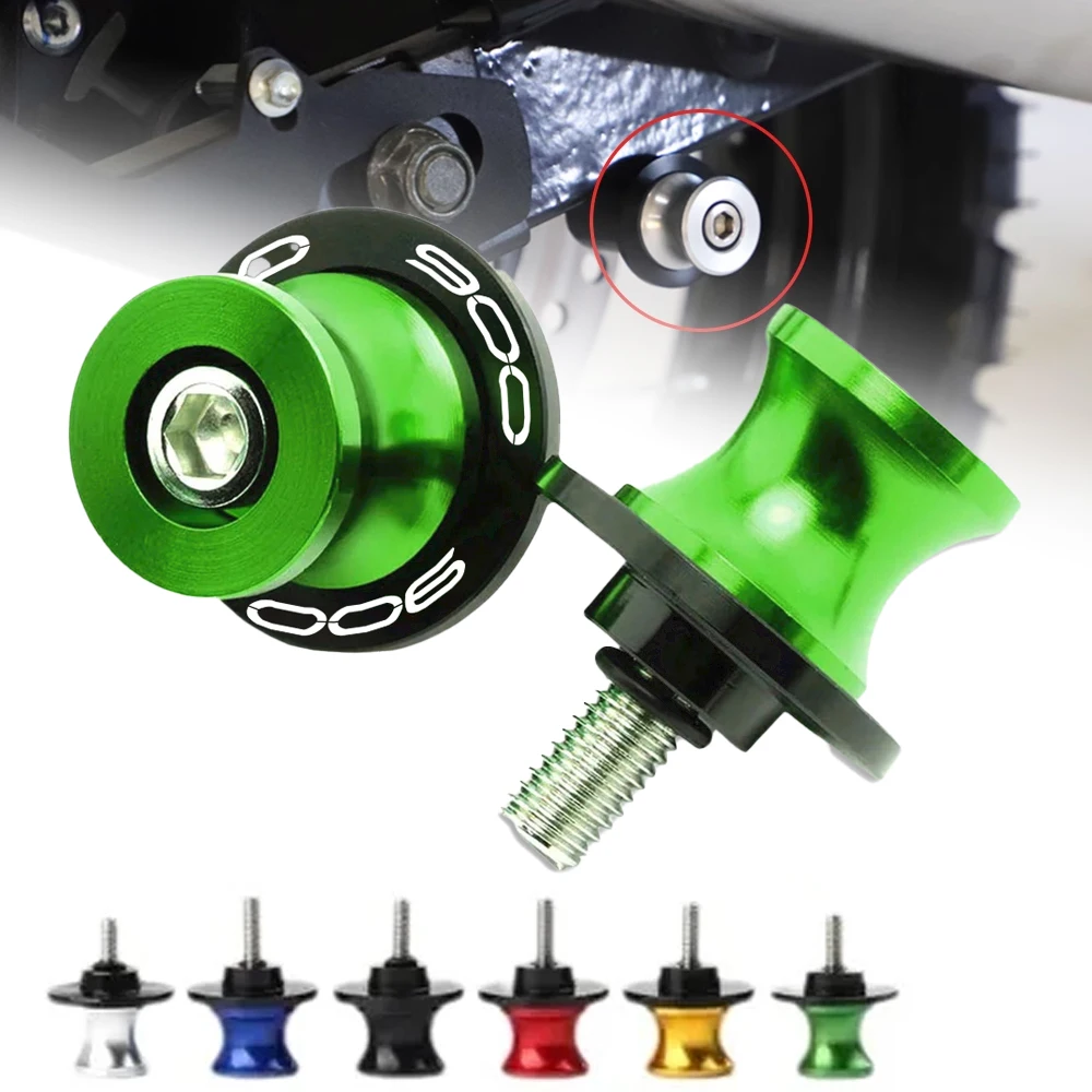 

Fit For Kawasaki Z900 Z 900 2017 2018 2019 2020 2021 2022 2023 Motorcycle CNC Accessories Swingarm Spools Slider 8MM Stand Screw