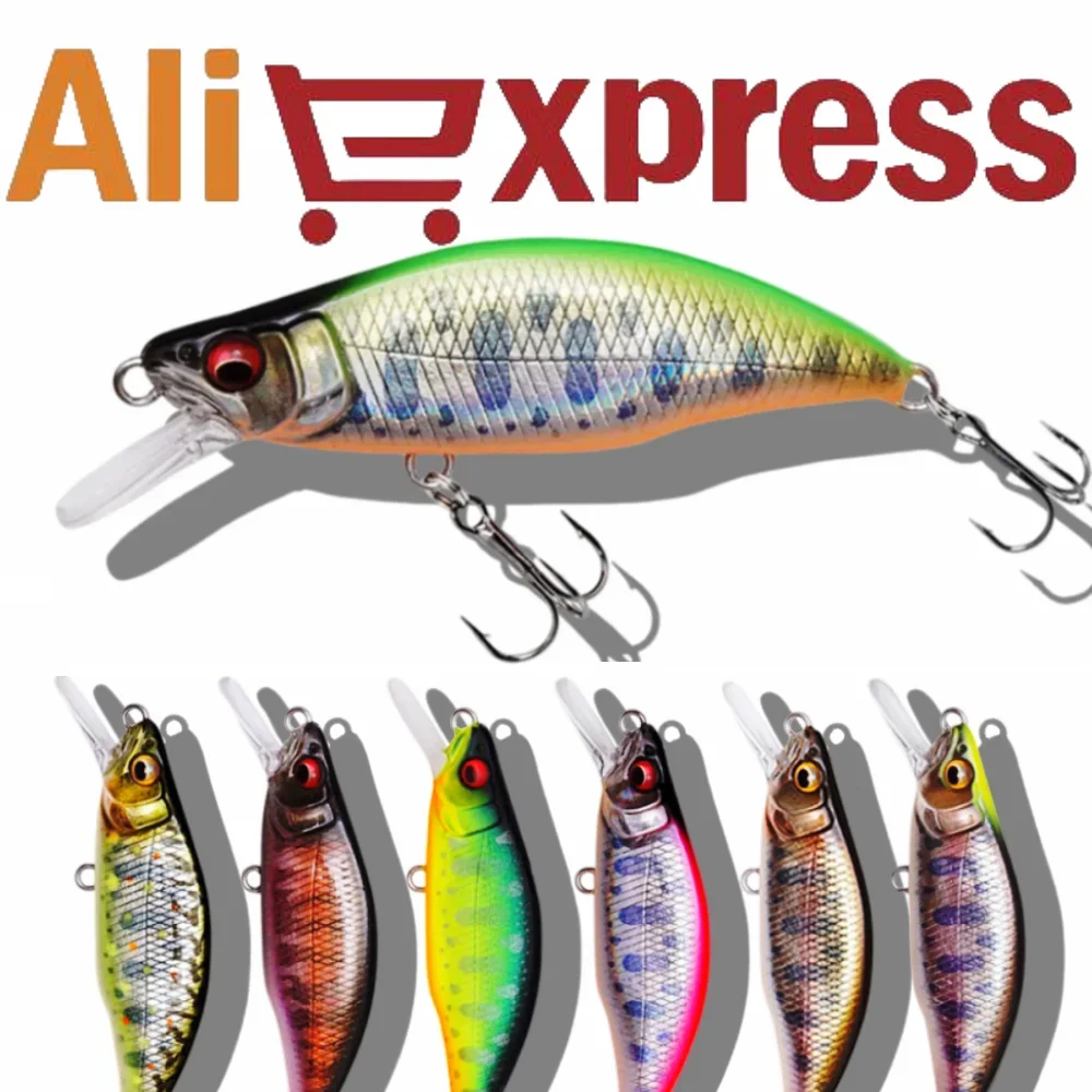 Señuelo de pesca plano Duo, pececillo de hundimiento pesado, 64mm/8g, trucha, cebo duro Artificial, aparejos de agua dulce Ima GH64 Humpback 64 Wobblers