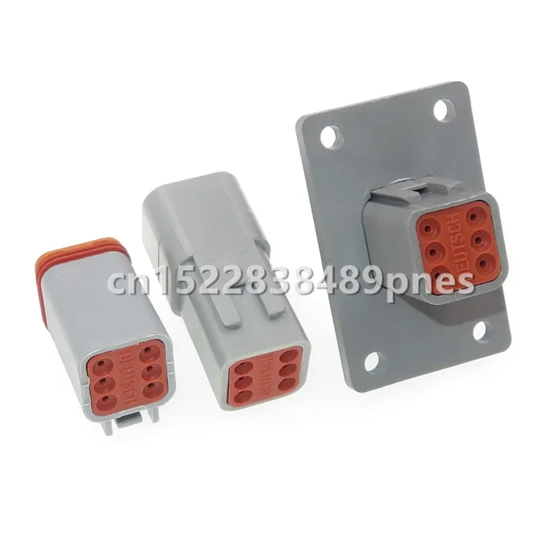 6 Pole Deutsch DT DT06-6S DT04-6P DT04-6P-L012 Gas Accelerator Pedal Connector Auto Wiring Harness Plug