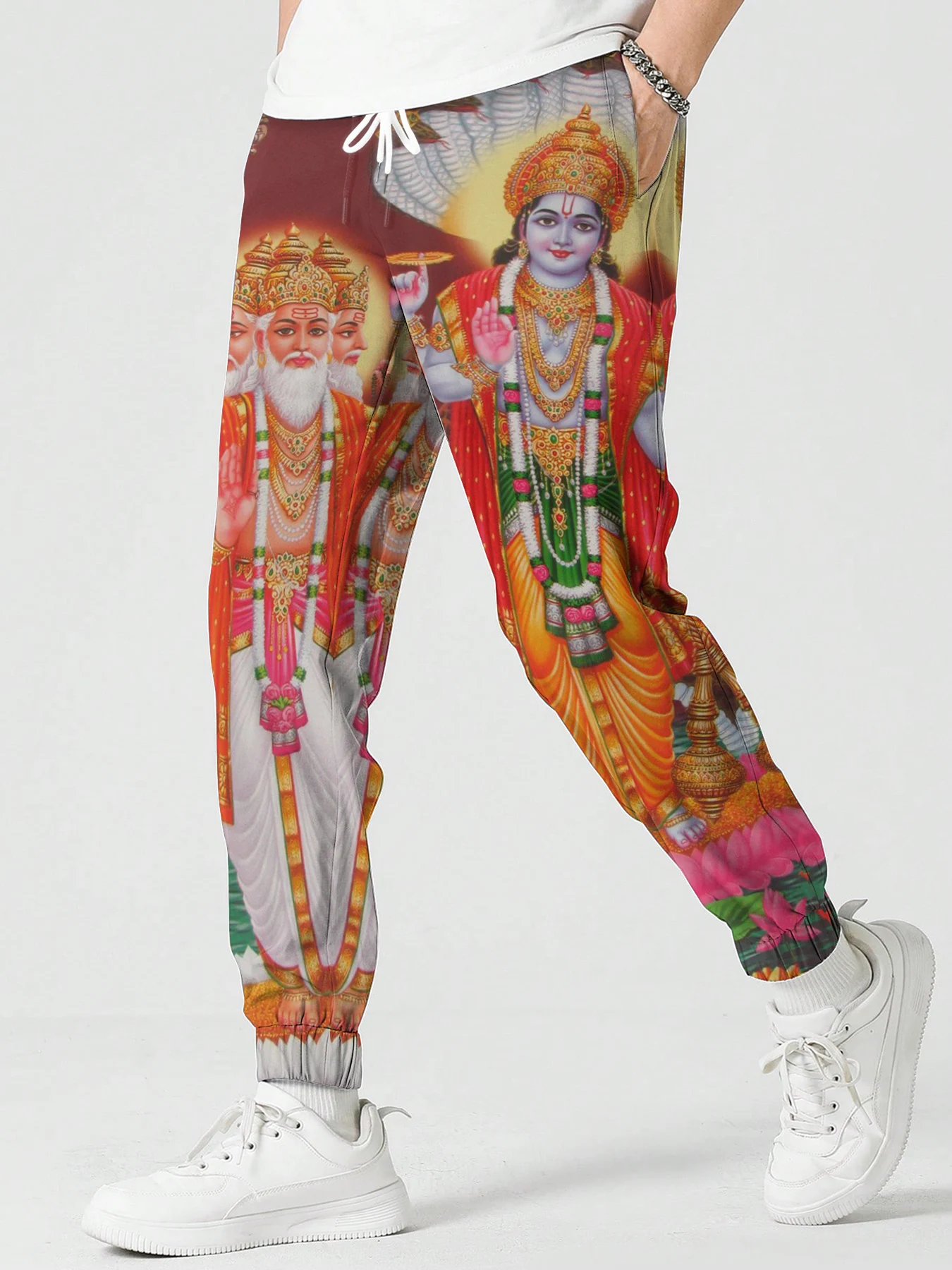 Fashion Trousers Lord Shiva Graphic Printing Men Sweatpant Casual Male Sportpants Outdoor Streetwear Jogging Pants