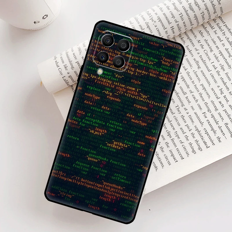 The Code design programmer Case For Samsung Galaxy M31s M51 M33 M34 M54 M32 M52 M15 M13 M14 M20 M16 M36 M56 M53 M35 M55