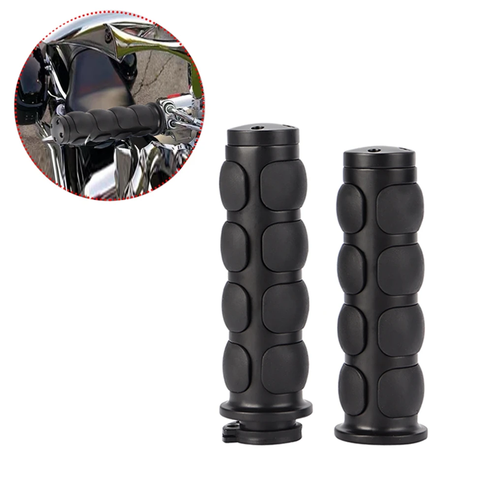 22mm 25mm Motorcycle Handlebar Handle Bar End Hand Grips For Harle Cruiser Chopper Custom Suzuki Boulevard M109R Road Glide