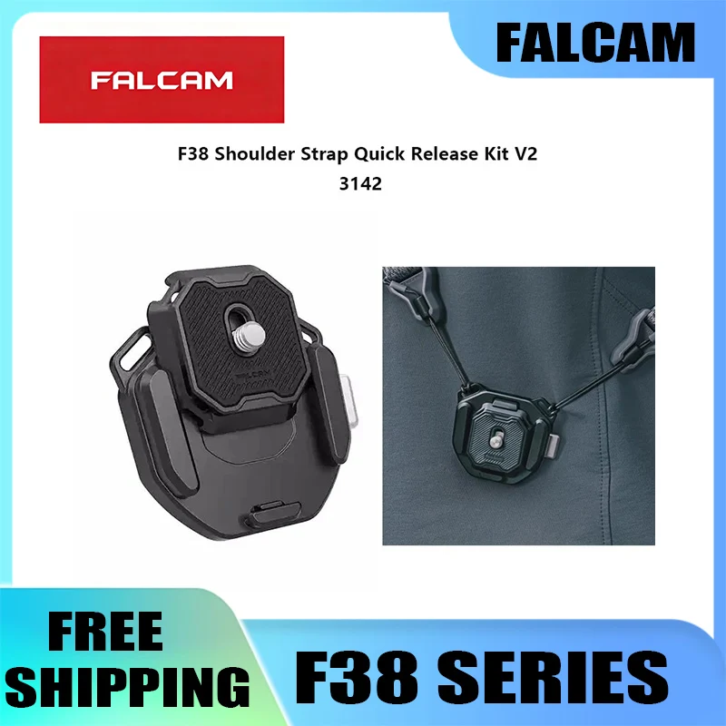 لوحة كاميرا سريعة الإصدار من سلسلة FALCAM F38، عدسة واحدة صغيرة، مثبت أفقي عالمي عاكس لهدايا تصوير الفيديو السلسة #2