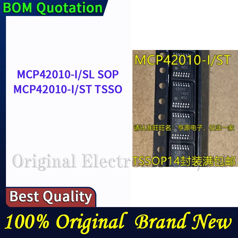 10pcs/lot MCP42010-I/SL MCP42010-I/ST  plastic casing Original  In stock High quality