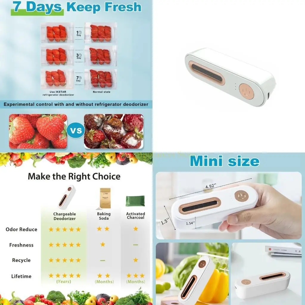 

D0AB Озоновый генератор воздухоочистика холодильник -холодильник дезодоратор пищевой шельф срок службы срок службы