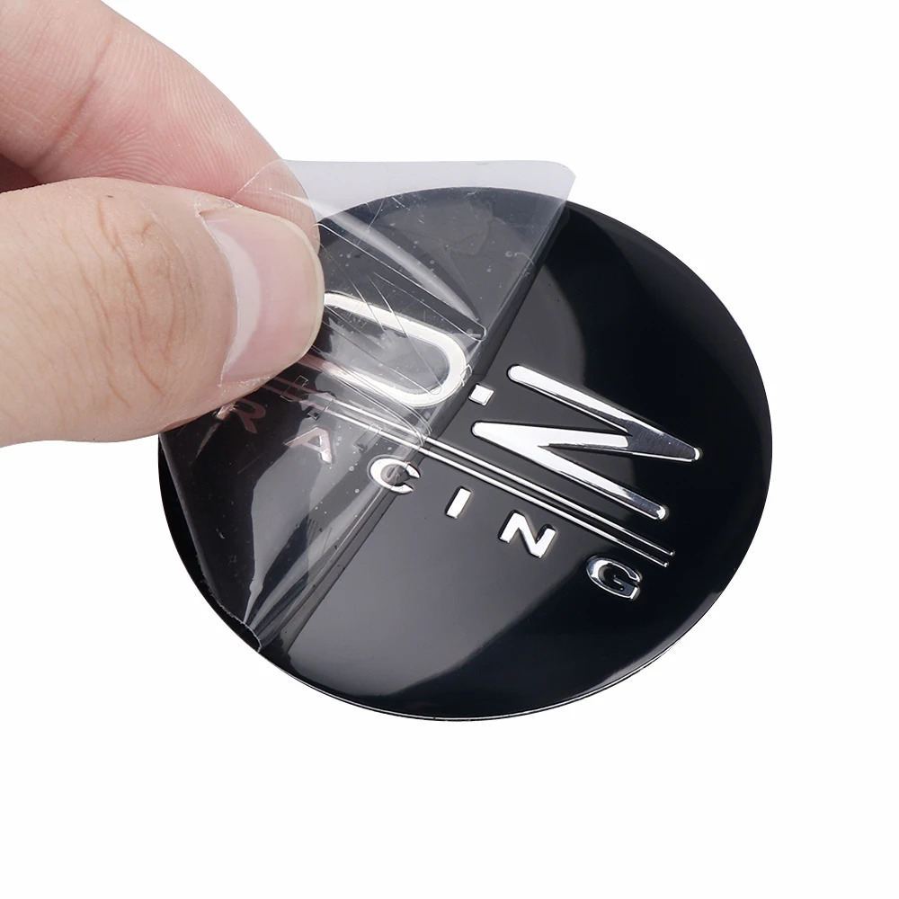 4pcs 56MM 3D Logo Emblem Metal Car Wheel Center Hub Cap Rim Refit Badge Cover Sticker per O.Z OZ RACING Auto Styling accessori