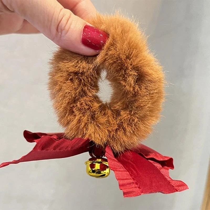 MerryChristmas عقال الأحمر Bowknot قرن الوعل مشبك شعر العروض المسرحية الدعائم عطلة إكسسوارات الشعر لوازم الحفلات 15UB