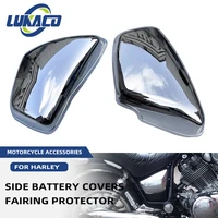 Para Yamaha XV700 750 1000 1100 Virago 1984-Up cubiertas de batería laterales accesorios de motocicleta Protector de carenado izquierdo derecho Motocross