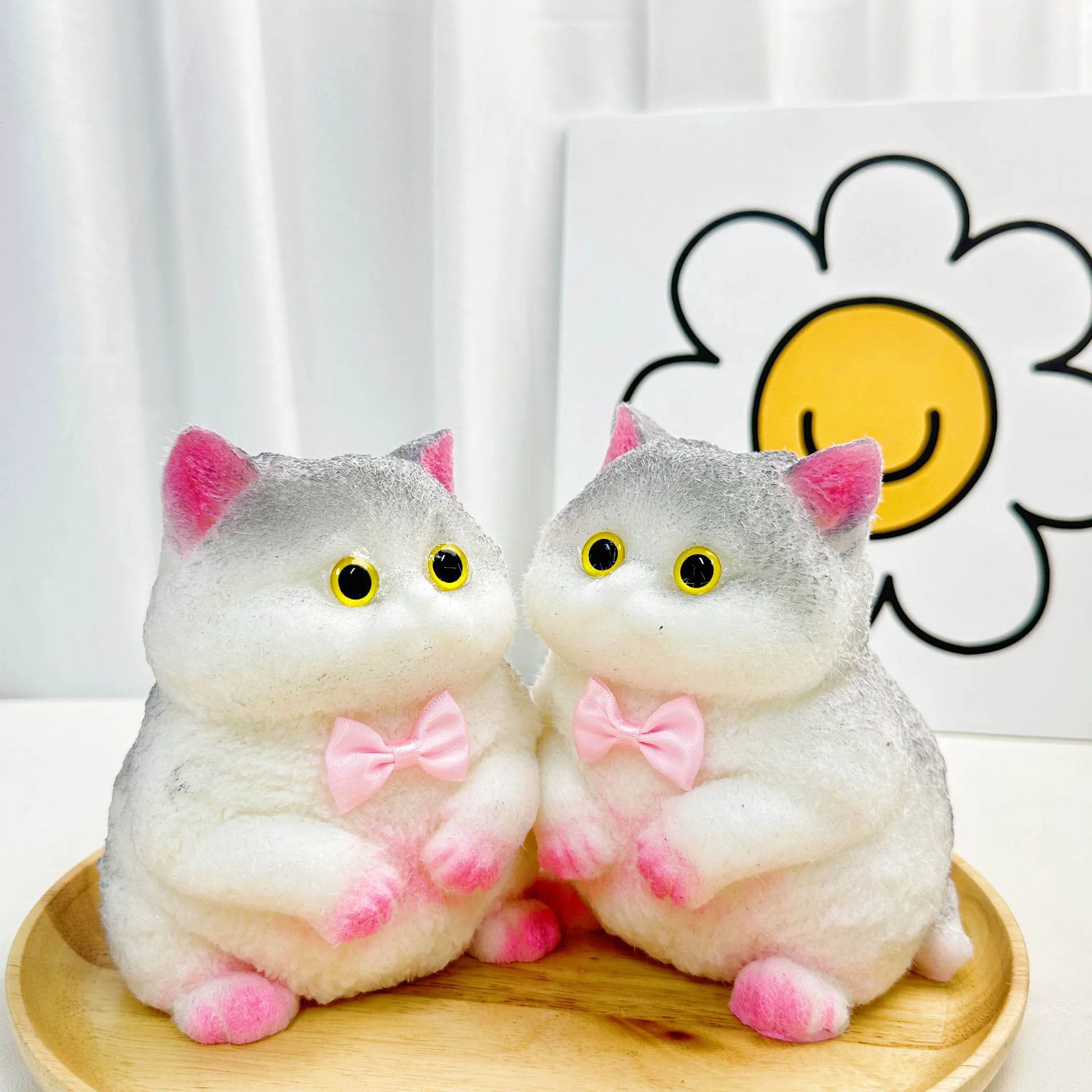 ขนาดใหญ่ไขมันแมว TPR Soft Pinch Fidget ของเล่นน่ารัก Chubby Big Cat บีบช้า Rebound ของเล่นเดสก์ท็อปเครื่องประดับความเครียดบรรเทาของขวัญ