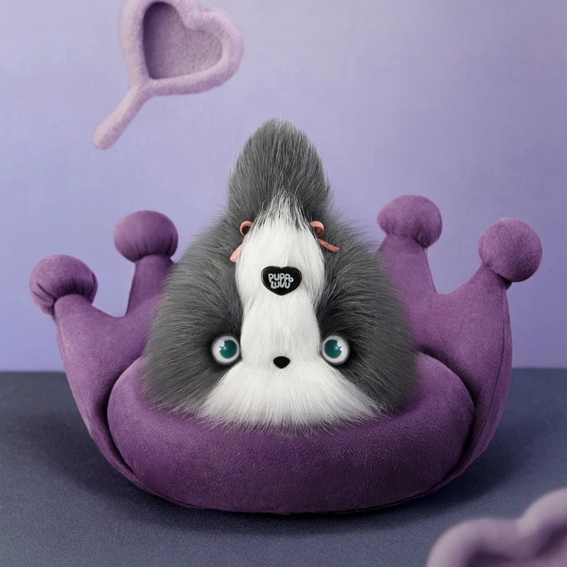 Neue Puppo Luvu von Fluff Star Blind Box schöne Plüsch Tasche Anhänger Puppe Mystery Box trendige Spielzeuge süße flauschige Schlüsselanhänger Figur Geschenk