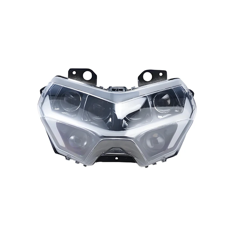 

Yongjin Full LED Headlight Assembly for Kawasaki Z900 Z400 Z650 White DRL Custom Modified Front Head Lamp High/Low Beam