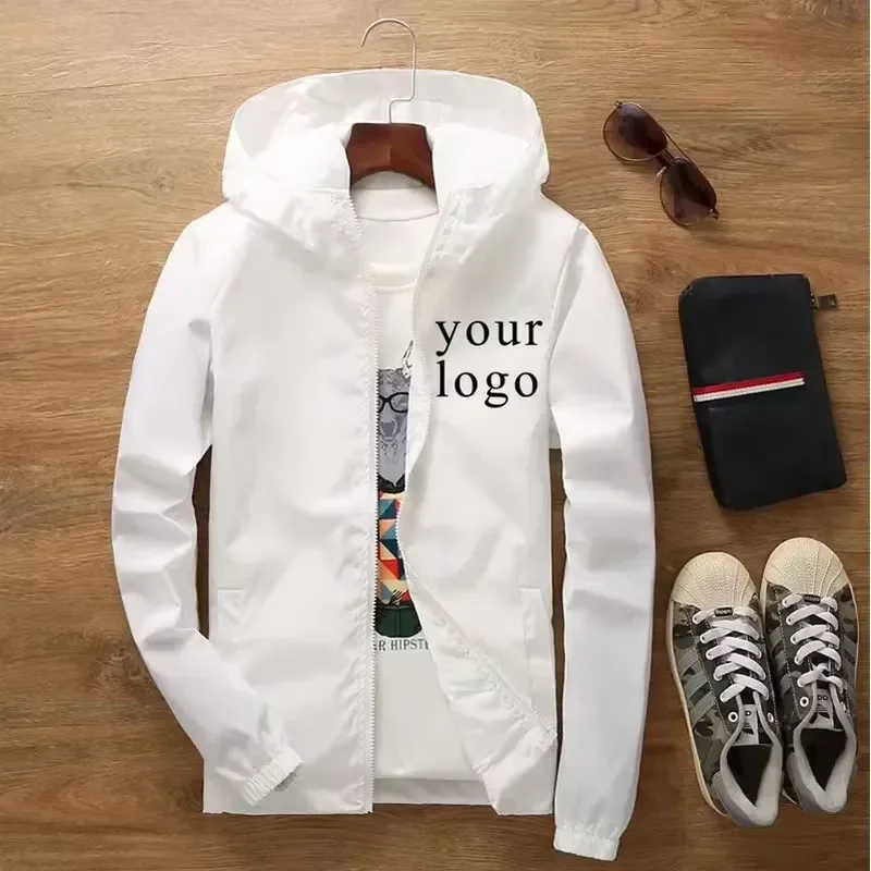 2026 Trendy Lightweight Sun Protection Jacket for Men and Women with Fully Customizable Design Featuring Personal Logo or