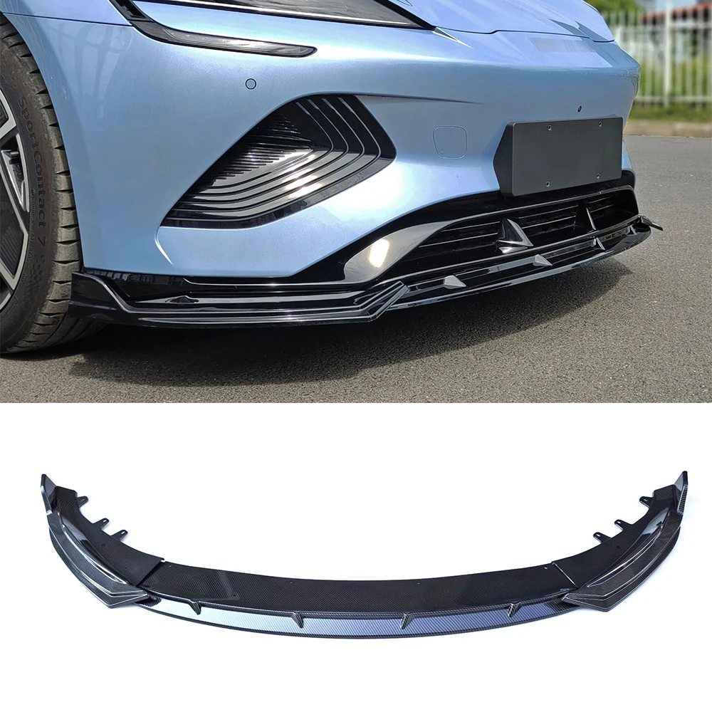 

For BYD Seal Atto 4 EV 2022 2023 Front Bumper Lip Splitter Lip Chin Guard Trim Diffuser Car Body kit Exterior Tuning Accessories