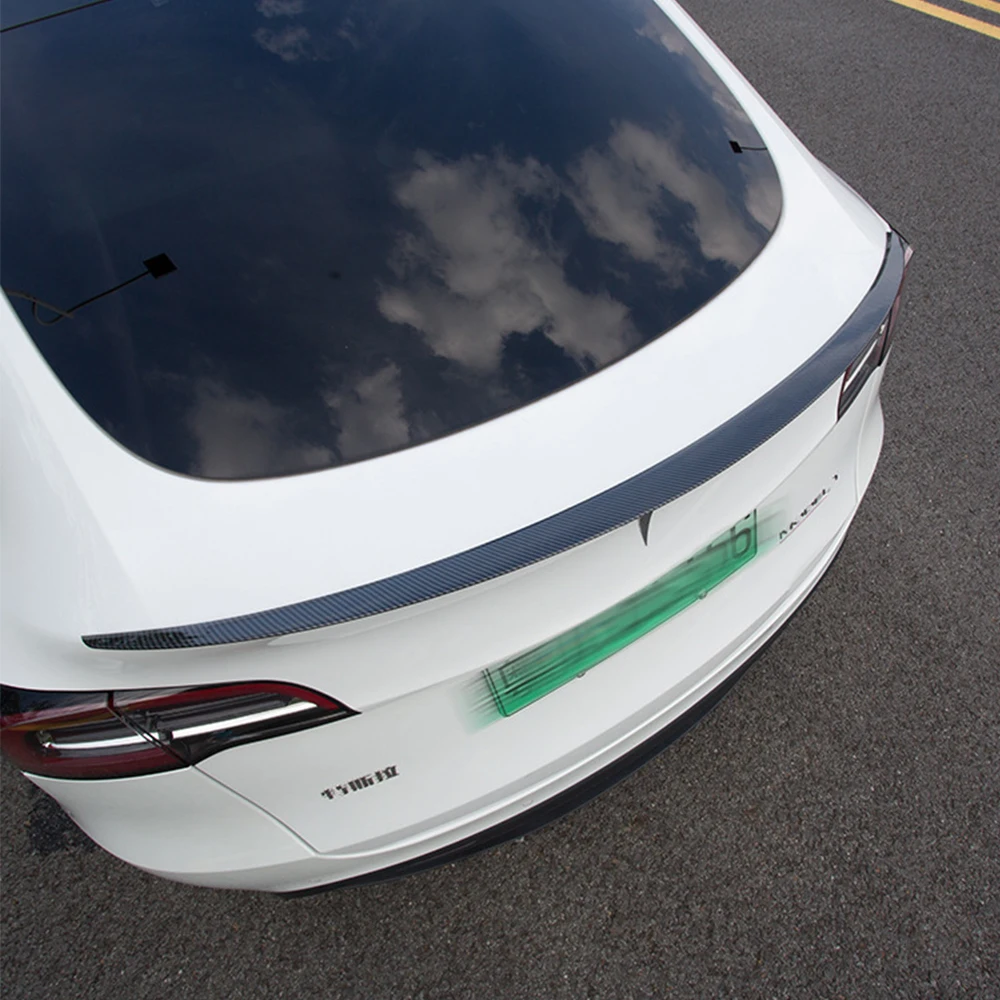 Tesla Spoiler Model Y 2023 Accessories Spoilers Wings for Tesla Model 3 Car Accessories 2017-2023 ABS Material High-performance