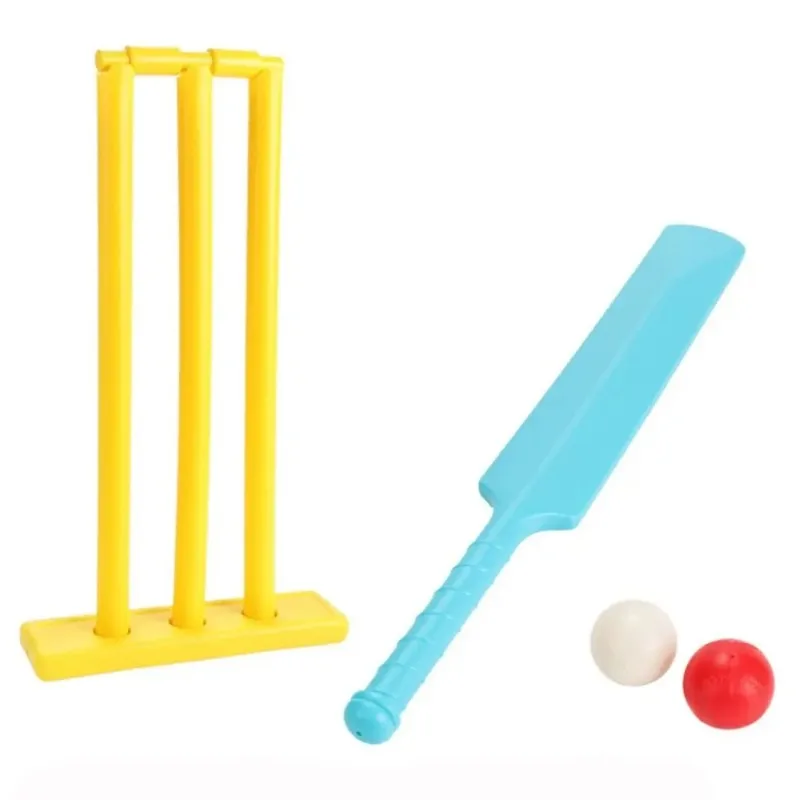 

Plastic Sports Equipment Children's Cricket Set Beach Games Croquet Paddles Hardboard