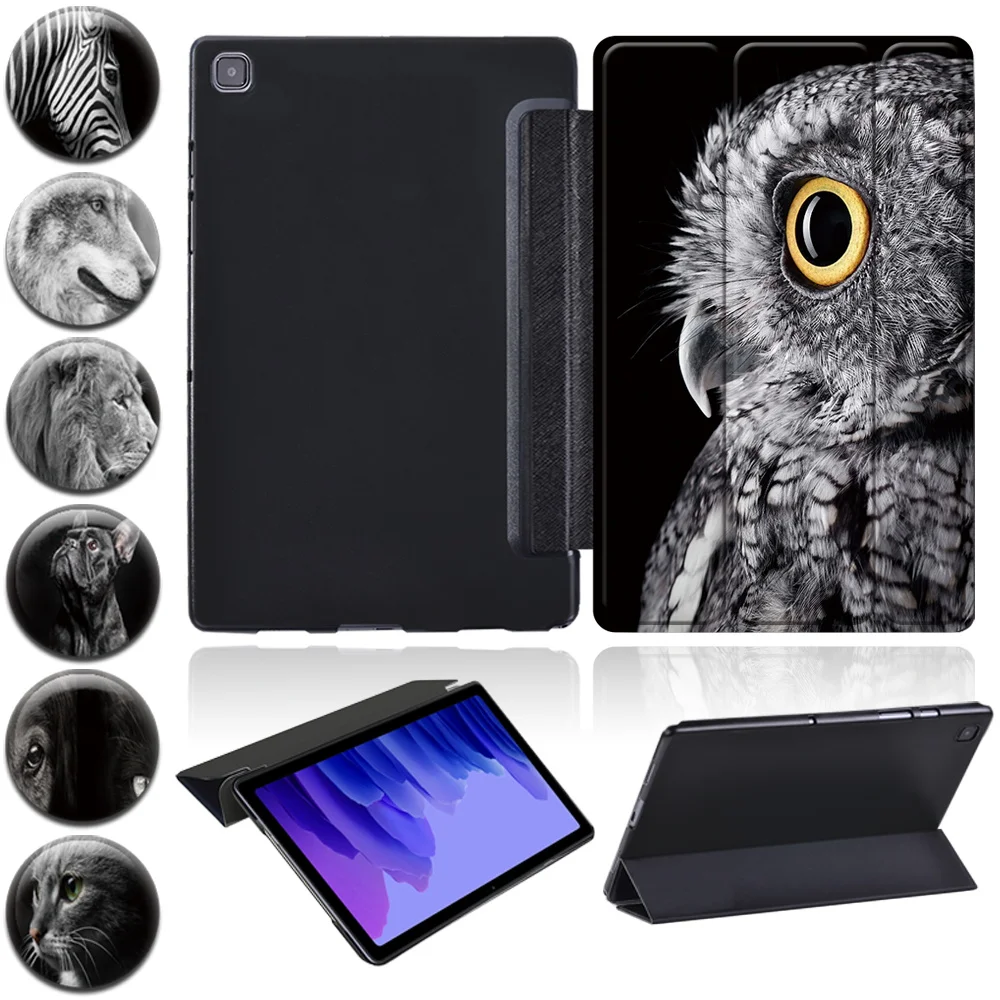 

For Samsung Galaxy Tab A7 10.4" 2020 SM-T500 T505 / Tab A 10.1 2019 T510 T515 Tablet Case Fold Stand Bracket Flip Leather Cover