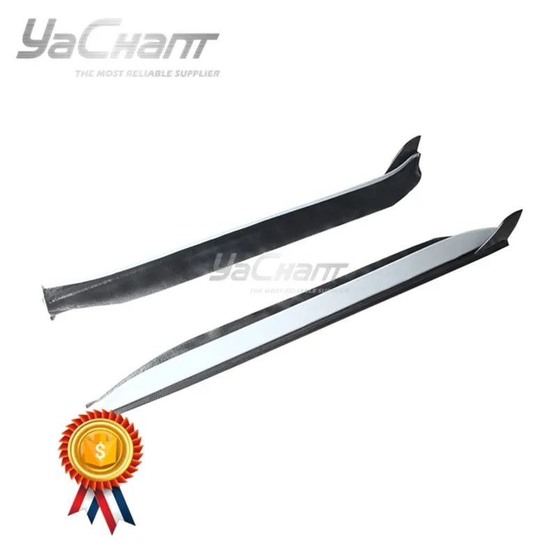 Car-Styling Portion Carbon Fiber Side Skirt Fit For 2019-2020 911 992.1 TA Style Side Skirt Extension