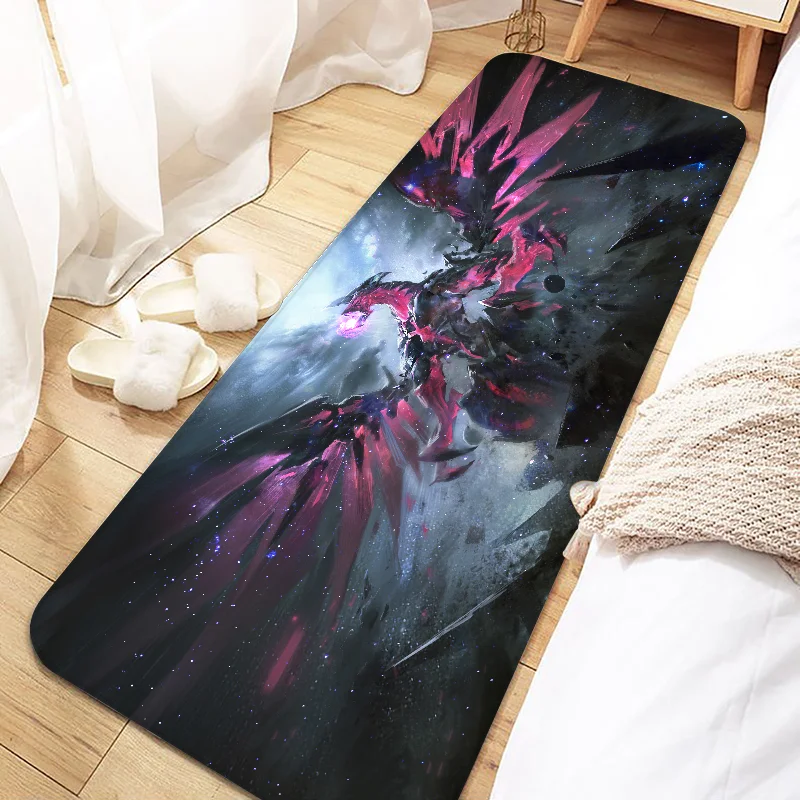 Yugioh Door Mat Entrance Non-slip Doormat Washable Kitchen Carpet Living Room Hallway Rugs Bathroom Bath Door Mats