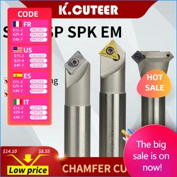 300R SSK 400R SSK SSP11/16 SPK EM45 CNC Milling Machine Lathe Chamfering cutter Burr Knife APMT/SDMB/TCMT/SPMW Carbide Inserts