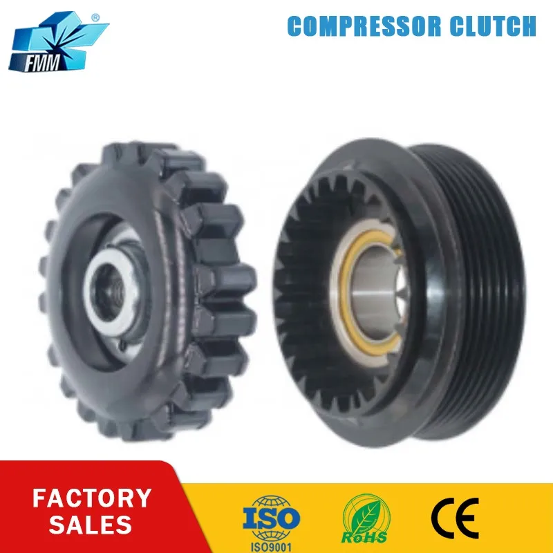 

FMM Air Conditioning AC Compressor Clutch Pulley for BMW 520 Bearing 35BD5222 6grooves 115mm