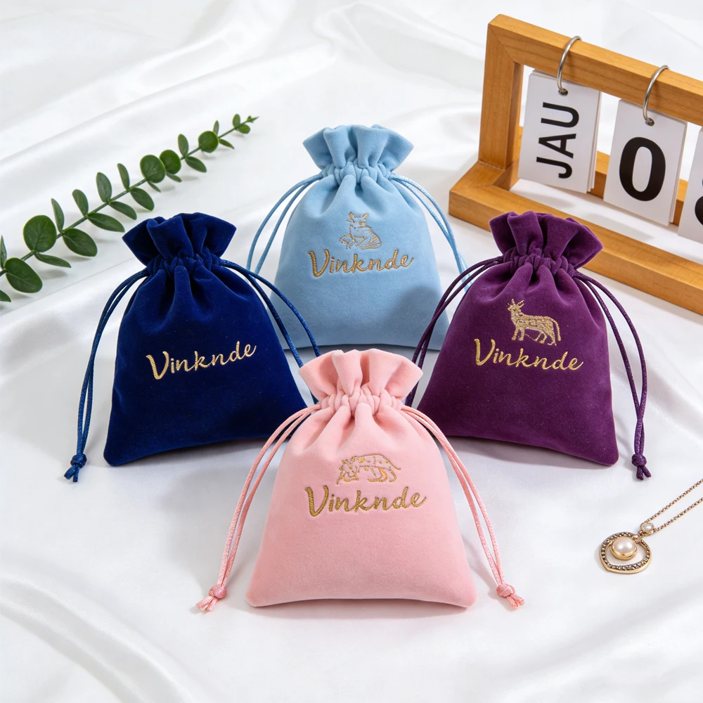 100pcs-navy-blue-velvet-drawstring-jewelry-storage-bag-custom-logo-for-ring-earrings-necklaces-bracelets-wedding-gift-bag-pouch