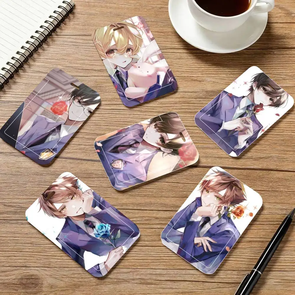 

Держатель для ID-карты O-Ouran High School Host Club, шейный ремешок, подвеска, держатель для бейджа, брелок для ключей, рабочий пропуск