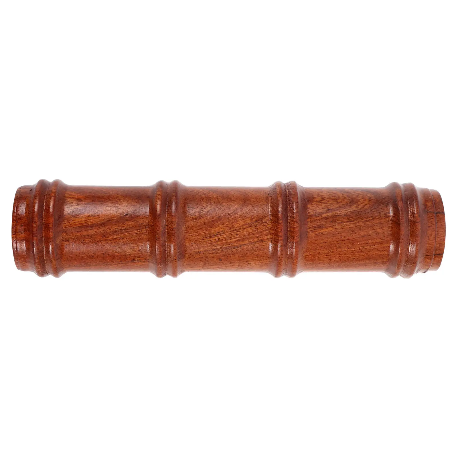 Redwood Chinese Pen Rest Bamboo Joint Vintage Brush Stand Calligraphy Brush Holder Writing Desk Pen Rack Wood Spoon Holder
