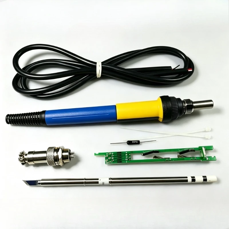 936 To T12 Soldering Iron Modification Kit DIY Soldering Iron Bulk Kits Welding Tool Assembly Kits 4-core Handle Set Equipment