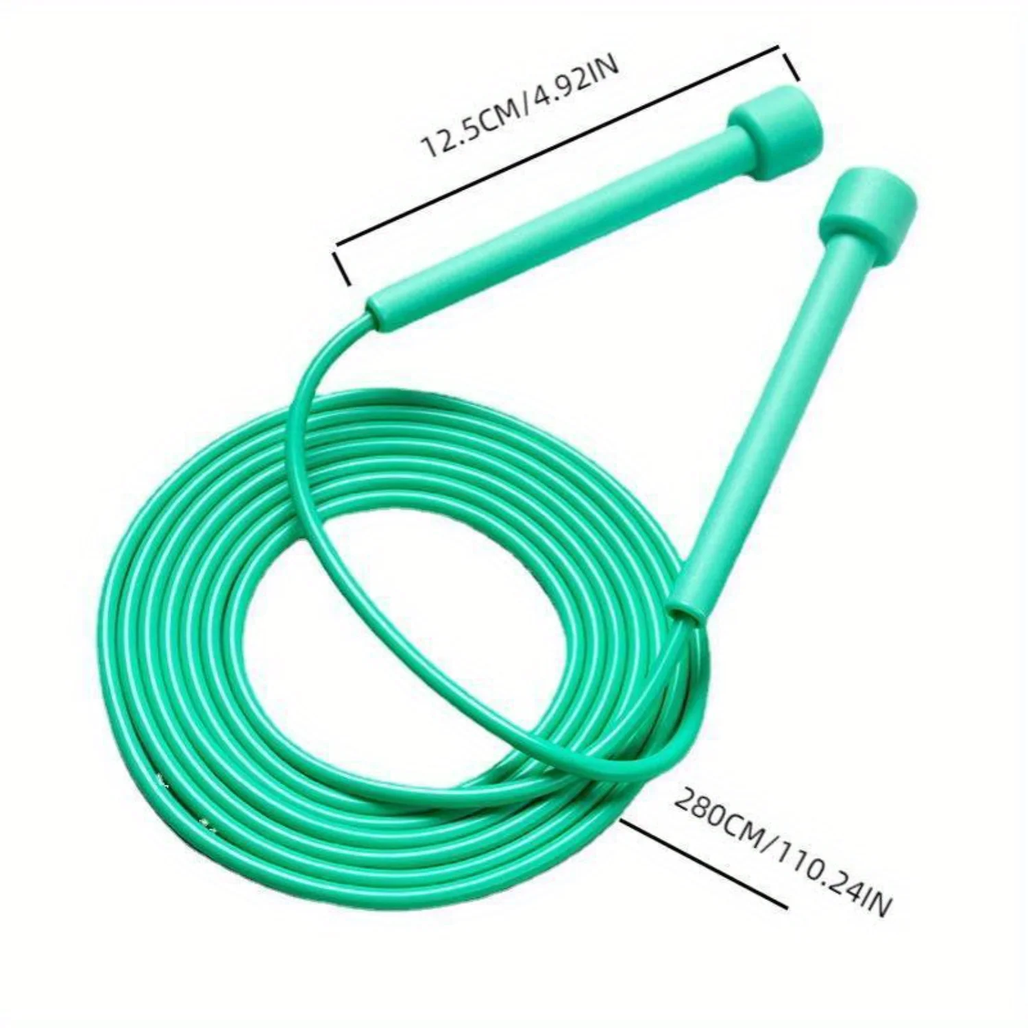 Professional PVC Jump Rope - Non-Slip, Durable Fitness Skipping Rope, Speed & Endurance Training, Ages 14+