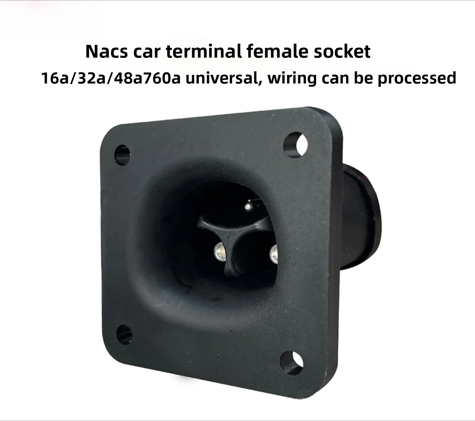 

American standard is suitable for Tesla car end female seat Tesla test seat NACS car charging seat charging aging socket