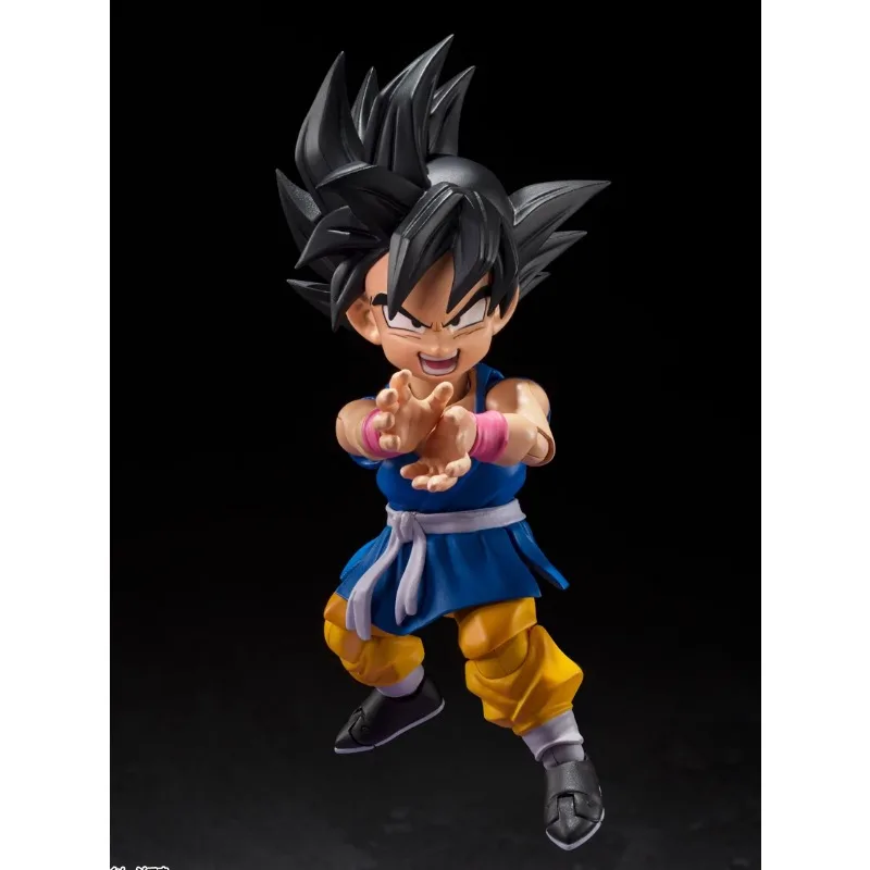 Bandai S.H.Figuarts genuino Dragon Ball GT figura de Anime Son Goku juguetes de acción para niños regalo de Navidad adornos de modelos coleccionables