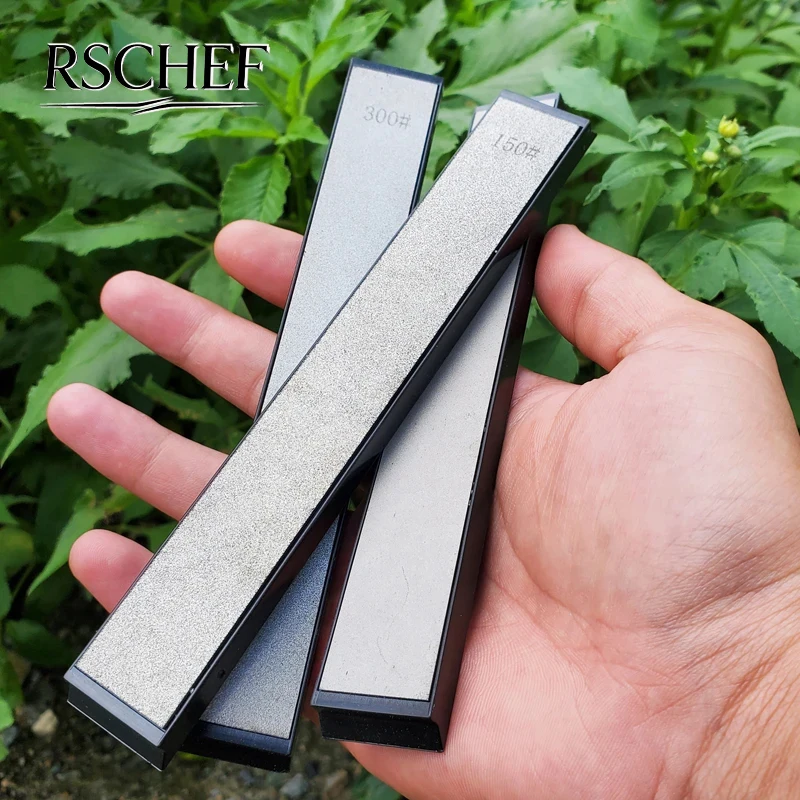 Diamond Sharpening Stone 80#150#1000#3000# Correction Stone Grindrstone Knife Sharpener Fixed Angle Knives Honing tool Apex egde