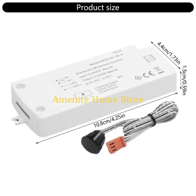 F26C البلاستيك LED محول آمن LED سائق إمدادات الطاقة لا ضوضاء سهلة التركيب DC12 / 24V ترقيات للإضاءة الداخلية