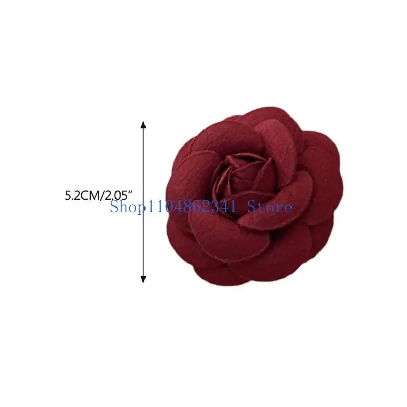 5asd Flower Camellia Brooches Gifts Select Shop Collection Badges for Friend