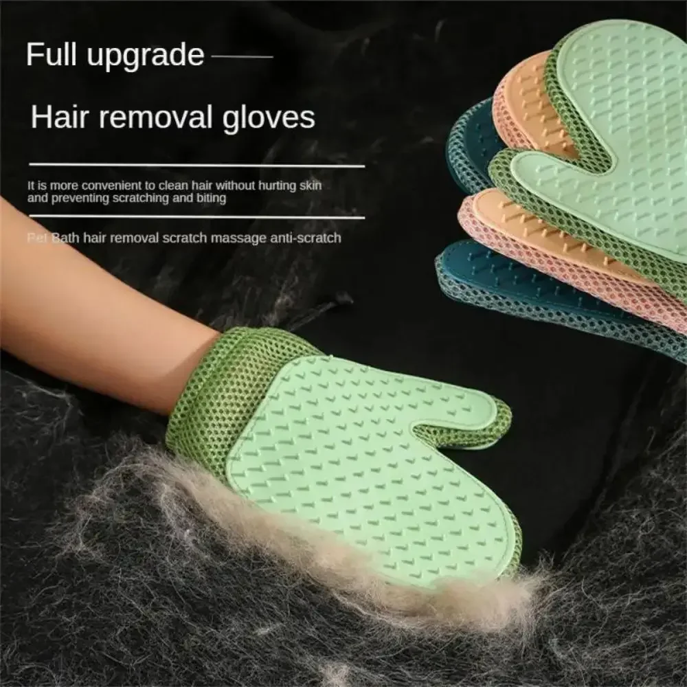 

Cat Gloves Cat Grooming Thickened Multipurpose High-quality Pet Glove Hair Removal Tool Cat Hair Deshedding Brush Pet Dog Brush