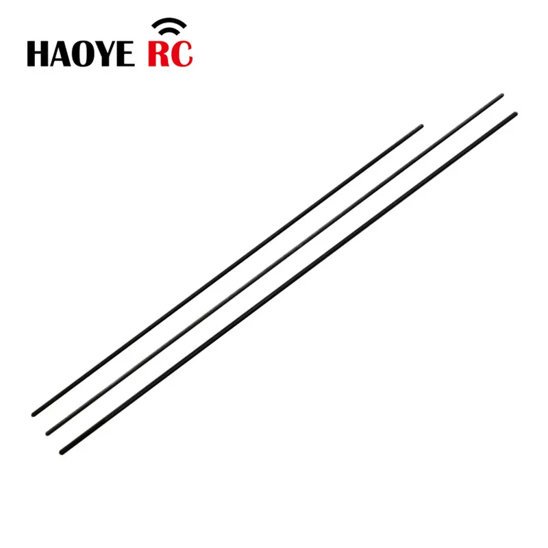 Haoye 5Pcs One Side M2 M2.2 M3 Threaded L250MM L300 Metal Push Rods For RC Replacement Part Accessories DIY