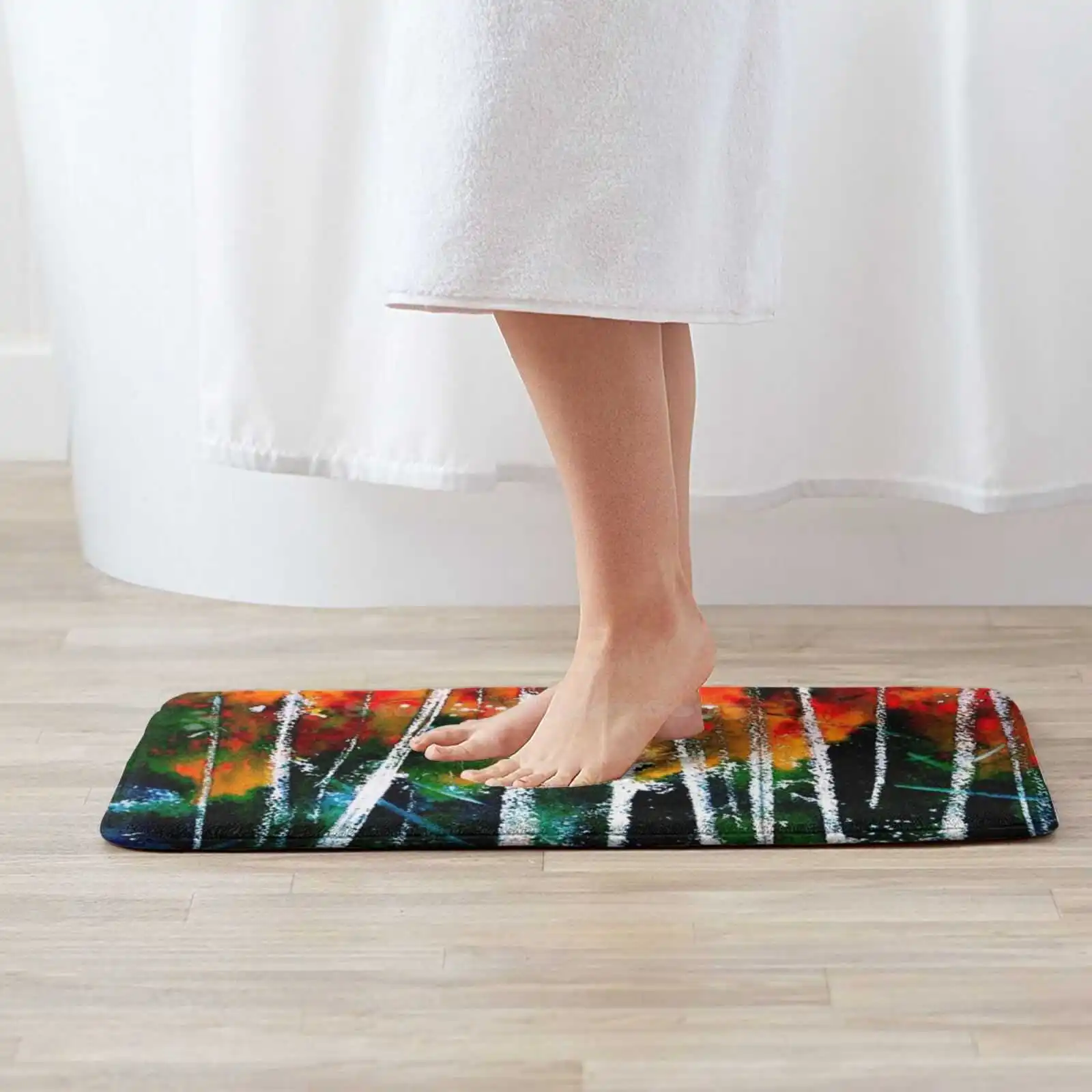 It Will Not Always Be Like This 3D Household Goods Mat Rug Carpet Foot Pad Janis Zroback Art Janis Zroback Painting Janis