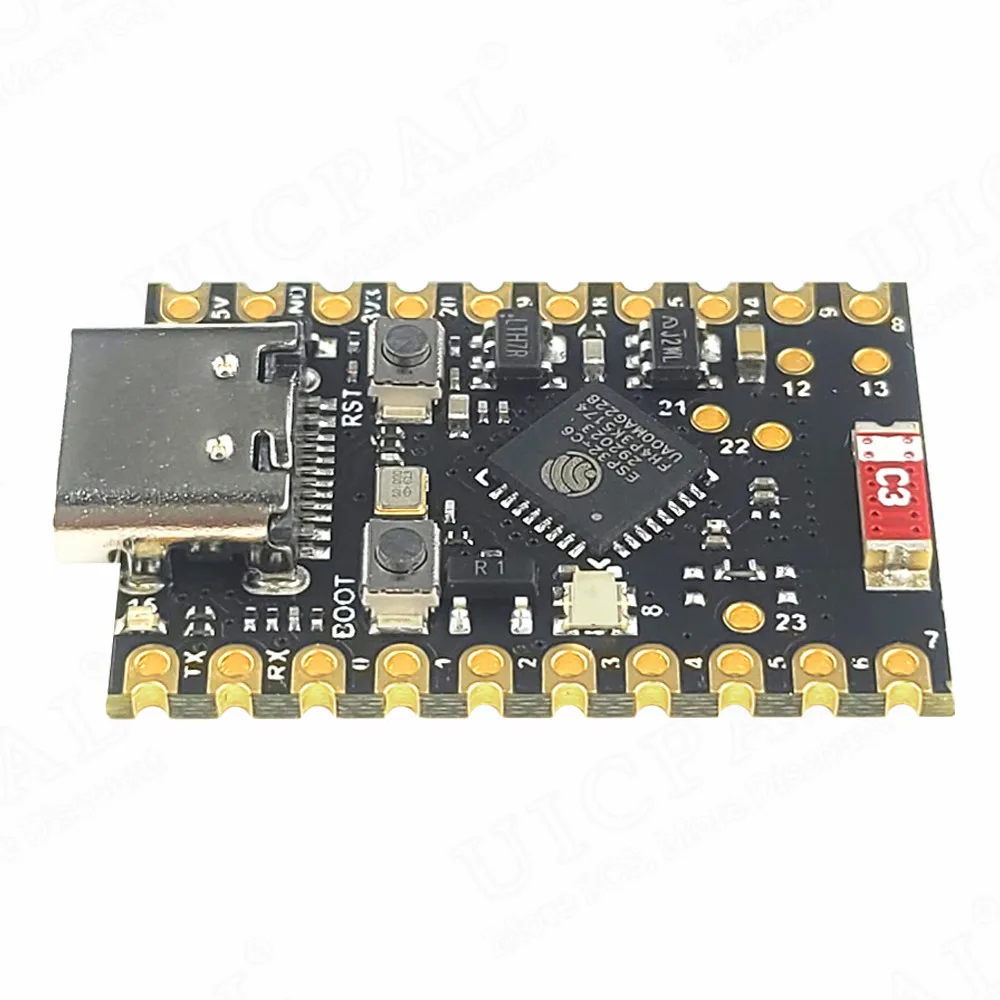 MINI ESP32-C6 Development Board Wifi6 N4 BT Module with Crystal Oscillator RISC-V 32-Bit 4MB FLASH Low Power ESP32 C6