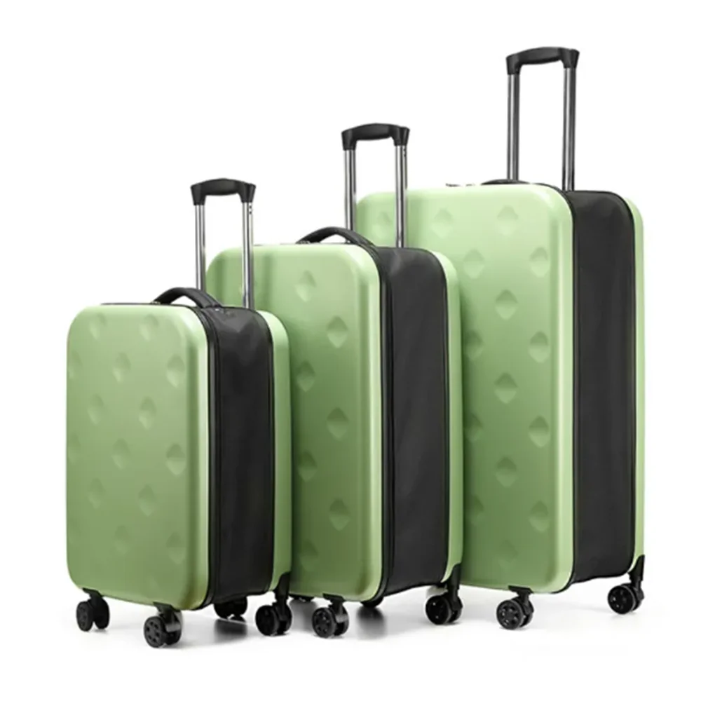 Folding Rolling Luggage Suitcase Set Travel Luggage Carry on Luggage with Wheels Trolley Portable Storage Case