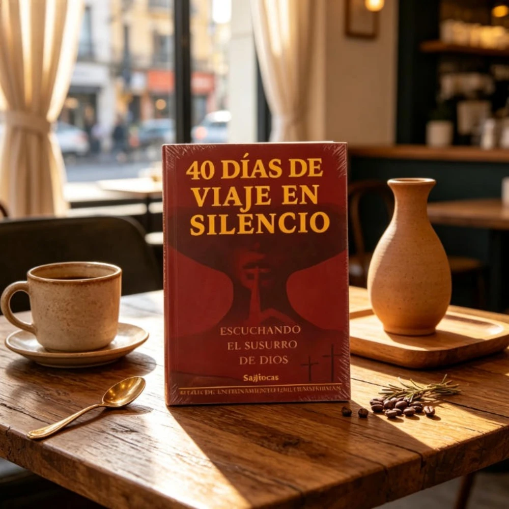 2026 bestseller 40 Days of Silent Travel Listening To God's Voice Spanish Language Books
