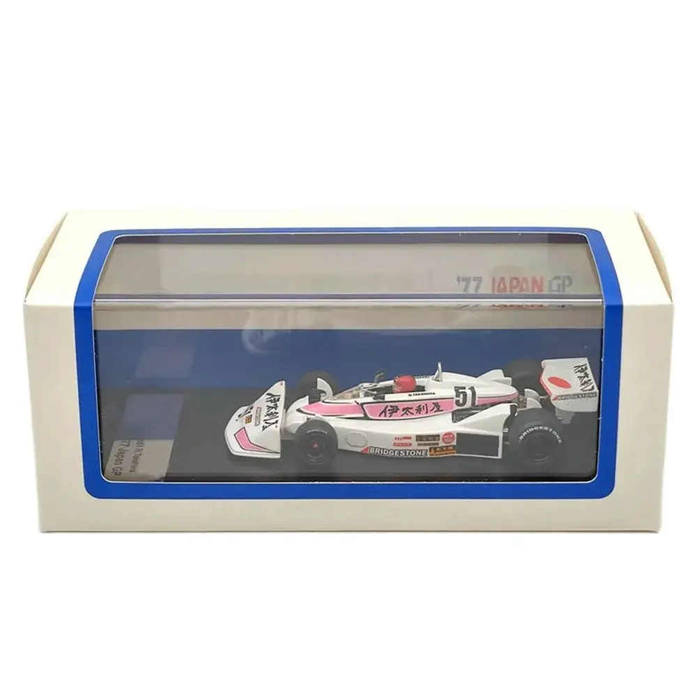 

1:43 КС Коджима КЛ009 # 51 N.TAKAHARA 1977 Япония GP KKB001 модели из смолы, ограниченная коллекция автомобилей, авто игрушки, подарок