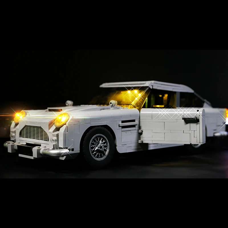 

DIY LED Light Kit 10262 Classic Car Building Block Model Remote Control Lighting Accessories Lights Only Gift for Collectors