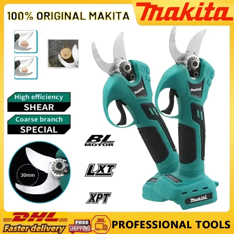 

Makita 18v Battery Professional Cordless Electrician Scissors Pruning Shears Cutter Wireless Drills Tools Garden Pruner