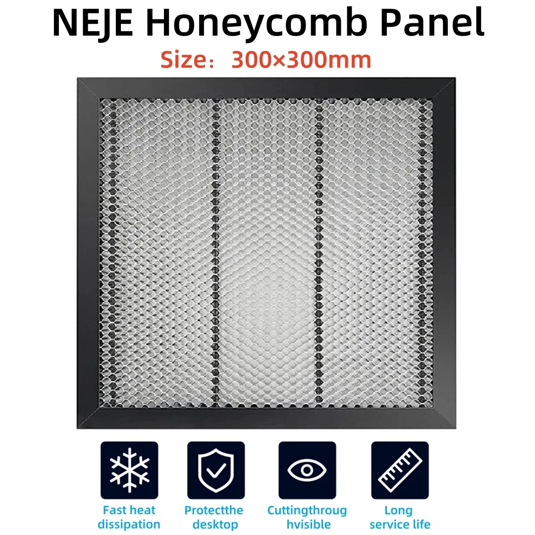 NEJE Laser Engraver Pad Backing Plate Honeycomb Panel Work Platform for All Brand Laser Cutter Machine Tool Accessories300×300mm