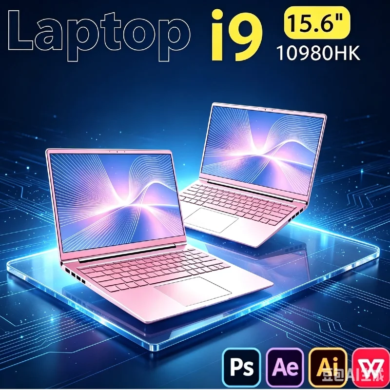 2026 Optimal 15.6 Inch High Performance Laptop Intel Core i9-10980HK, 32GB RAM 2TB SSD Portable Notebook PC for Office & Study